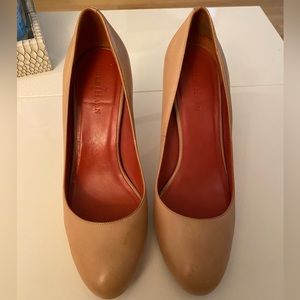 Cole Haan Nude Leather Pumps